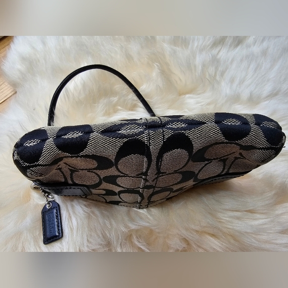 Coach Signature Monogram Wristlet Wallet - Picture 5 of 9